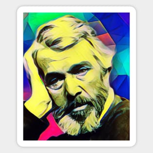 Thomas Carlyle Colourful Portrait | Thomas Carlyle Artwork 5 Magnet